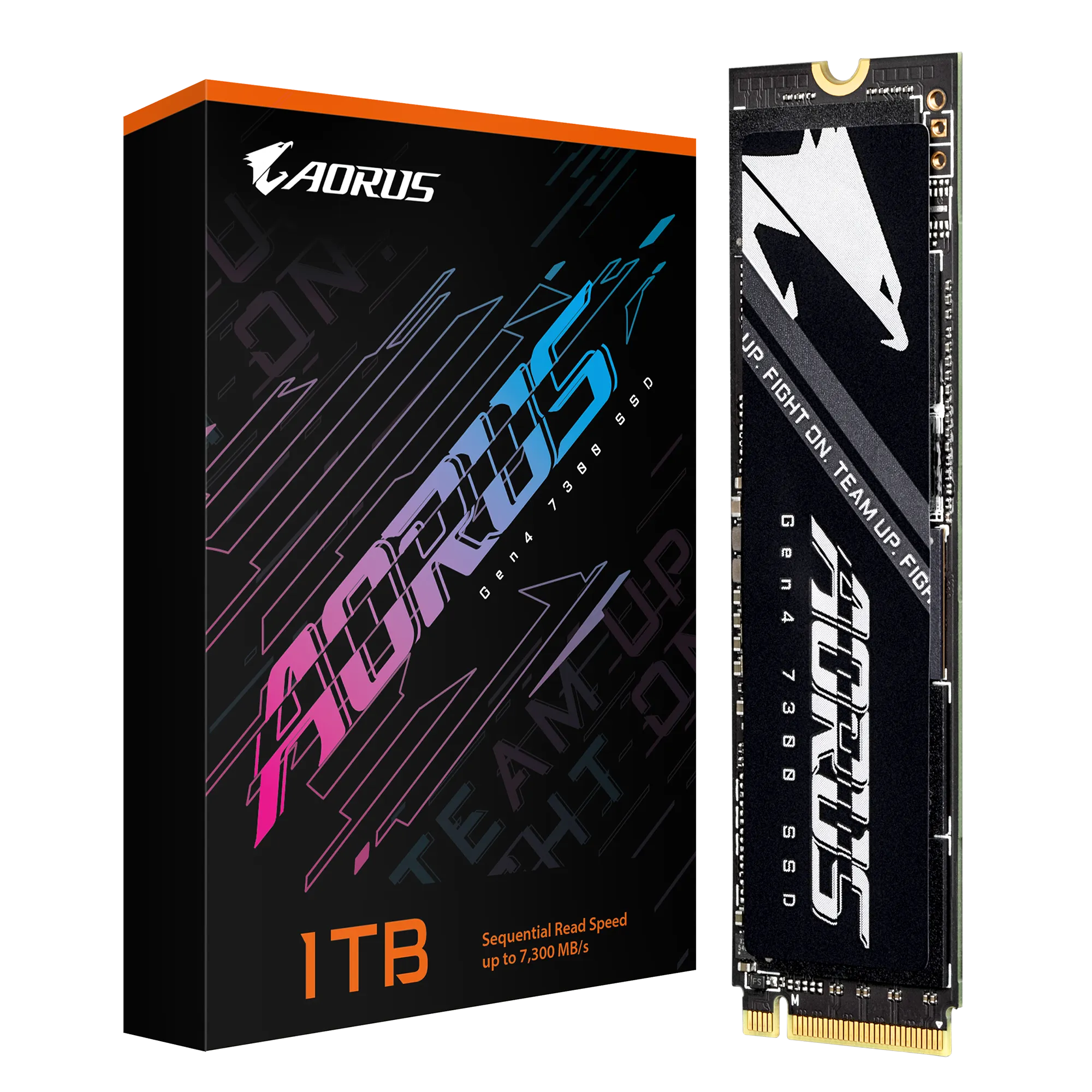 GIGABYTE AORUS Gen4 7300 1TB PCIe 4.0 x4 NVMe M.2 SSD – GP-AG4731TB-N...