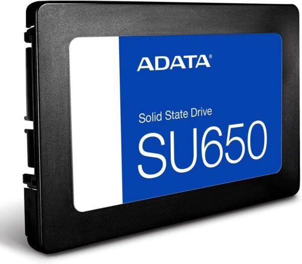 ADATA SU650 512GB SATAIII 3D NAND 2.5" SSD 520MB/s Read 450MB/s Write - AD-ASU650SS-512GT-R