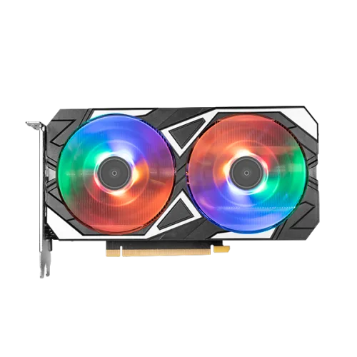 35NSL8MD6YEX 2 GALAX GeForce RTX 3050 EX 8GB GDDR6 128-bit 1-Click OC Graphics Card with 2560 CUDA Cores - 35NSL8MD6YEX