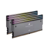 4 CORSAIR Dominator Titanium RGB 32GB (2x16GB) DDR5 6000MHz C30 Desktop Memory Grey - CS-CMP32GX5M2B6000Z30