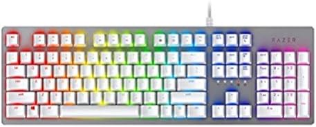 Razer Huntsman Mercury Opto-Mechanical Gaming Keyboard Purple Switches Chroma RGB - RZ03-02521900-R3M1