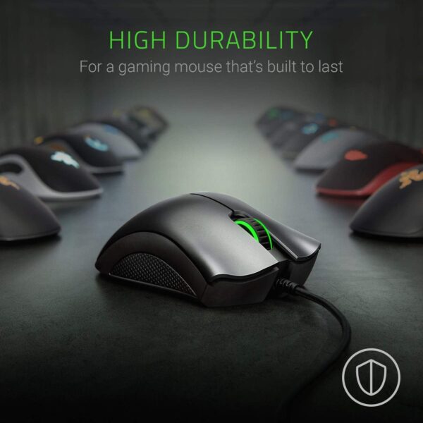 Razer DeathAdder Essential Gaming Mouse 6400 DPI Optical Sensor 5 Programmable Buttons - RZ01-02540100-R3M1
