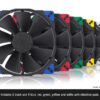 Noctua NF-A20 PWM chromax.black.swap 200mm 4-Pin PWM Fan with AAO Frame - NF-A20 PWM CH.BK.S