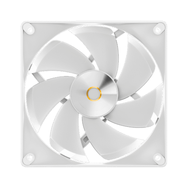 4 OCYPUS DELTA F12 ARGB White 3-in-1 PWM Fan 120mm 73CFM - Delta-F12-WH3AM00X-GL