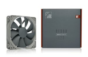 4 Noctua NF-P12 redux-1300P 120mm 3-Pin Pressure-Optimized Fan with SSO Bearing - NF-P12 redux-1300P