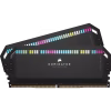 CORSAIR Dominator Platinum RGB 32GB (2x16GB) DDR5 6200MHz C36 Desktop Memory Black - CS-CMT32GX5M2X6200C36