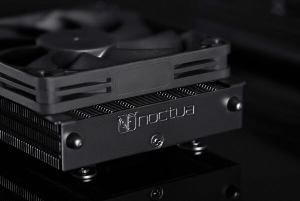 NOCTUA NH-L9a-AM5 chromax.black 37mm Low-Profile CPU Cooler with NF-A9x14 PWM Fan - NH-L9a-AM5 CH.BK
