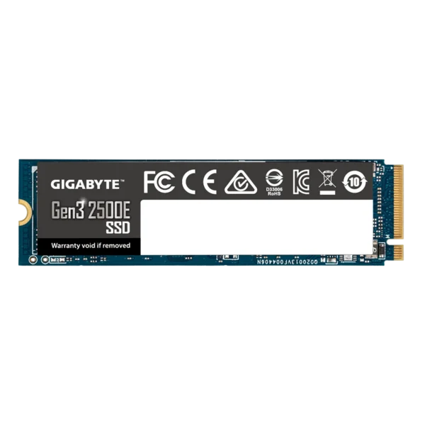 Gigabyte Gen3 2500E SSD 1TB PCIe 3.0x4 NVMe M.2 - GP-G325E1TB