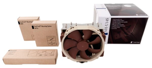 Noctua NH-U14S 140mm Single-Tower CPU Cooler for Intel LGA1851/1700/1200/115x and AMD AM5/AM4 - NH-U14S
