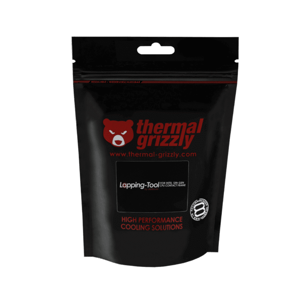 4 Thermal Grizzly Lapping Tool for Intel 12th Gen LGA 1700 Acrylic Clear - TG-ILT-12G