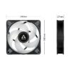 ARCTIC P14 PWM PST A-RGB 140 mm Case Fan Fluid Dynamic Bearing Black   3 Pack - ACFAN00257A