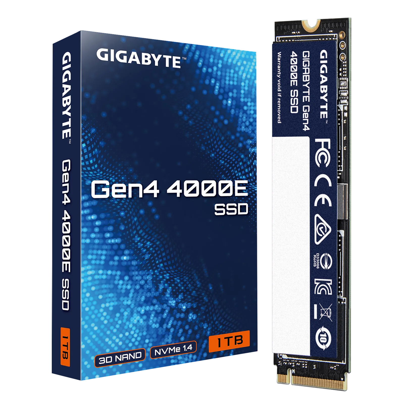 GIGABYTE Gen4 4000E SSD 1TB PCIe x4 NVMe