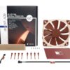 4 NOCTUA NF-A20 PWM 200mm Quiet Fan with AAO Frame and SSO2 Bearing - NF-A20 PWM