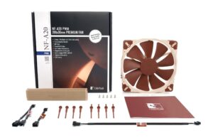 NOCTUA NF-A20 PWM 200mm Quiet Fan with AAO Frame and SSO2 Bearing - NF-A20 PWM