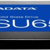 4 ADATA SU650 256GB SATAIII 3D NAND 2.5" SSD 520MB/s Read 450MB/s Write - AD-ASU650SS-256GT-R