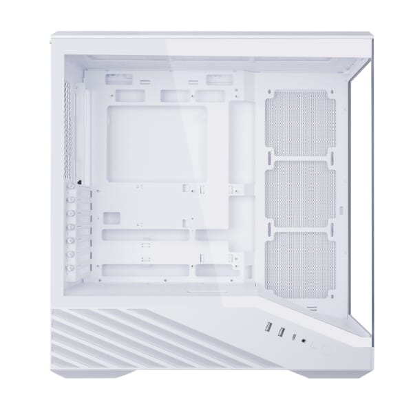 Lian Li Vector V100 / Vector V100R Black/White - Mid-Tower ATX Case with Dual Tempered Glass, Back-Connect Motherboard Support, ARGB Fans (V100RX | V100RW), and Pre-Installed GPU Bracket