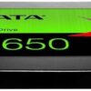 ADATA SU650 960GB 3D NAND 2.5-Inch SATA III SSD 520MB/s Read - ASU650SS-960GT-R
