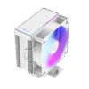 45a4fc0584b8330e9b3cfd3139a9541e Ocypus GAMMA A40 WH ARGB Digital CPU Cooler 200W TDP 4 Heat Pipes - Gamma-A40-WH1AAWN00X-GL
