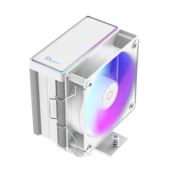 45a4fc0584b8330e9b3cfd3139a9541e Ocypus GAMMA A40 WH ARGB Digital CPU Cooler 200W TDP 4 Heat Pipes - Gamma-A40-WH1AAWN00X-GL