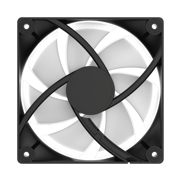 OCYPUS DELTA F12 ARGB Black 3-in-1 PWM Fan 120mm 73CFM - Delta-F12-BK3AM00X-GL