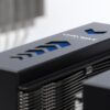 5 Noctua NA-HC3 chromax.black.swap Heatsink Covers with Swappable Inlays for NH-D15 Series CPU Coolers - NA-HC3 CH.BK.S