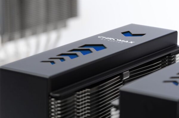 5 Noctua NA-HC3 chromax.black.swap Heatsink Covers with Swappable Inlays for NH-D15 Series CPU Coolers - NA-HC3 CH.BK.S
