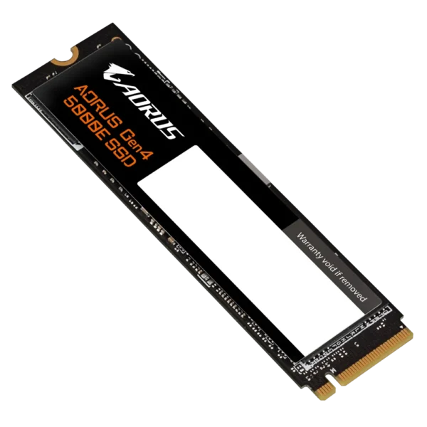 Gigabyte AORUS Gen4 5000E SSD 500GB PCIe 4.0 x4 NVMe 1.4 M.2 2280 5000MB/s Read 3800MB/s Write - GP-AG450E500G-G