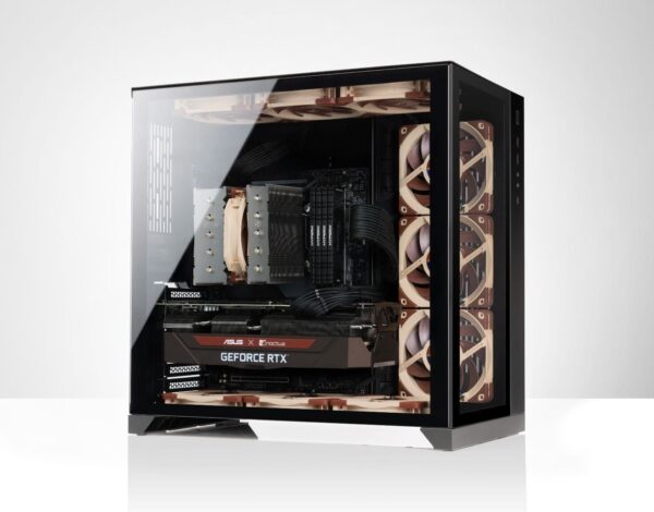 NOCTUA NH-D12L 145mm Low-Profile CPU Cooler with NF-A12x25r PWM Fan - NH-D12L