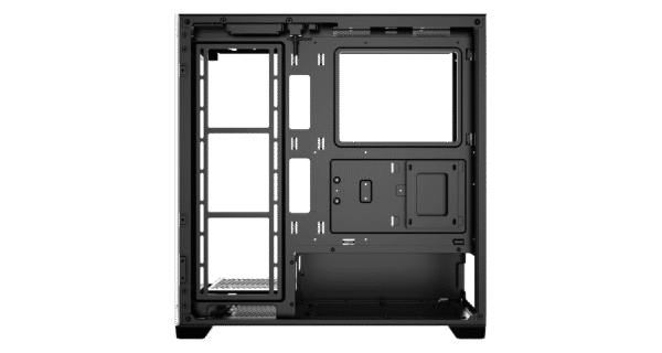 OCYPUS GAMMA C72 BK Mid-Tower PC Case with Tempered Glass Side Panel - GAMMA-C72-BKD000XX-GL