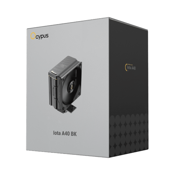 OCYPUS IOTA A40 BK CPU Cooler 120mm Fan 220W TDP - Iota-A40-BK1NNWD00X-GL