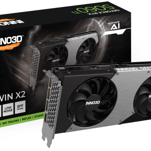 INNO3D GeForce RTX 5060 Ti TWIN X2 8GB GDDR7 128-bit Graphics Card - N506T2-08D7-193075N
