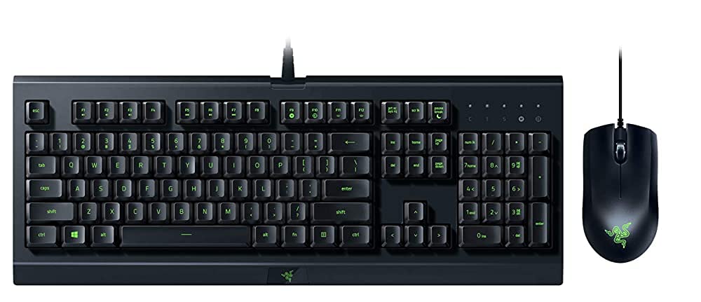 Razer Abyssus Lite 6400 DPI Optical Mouse and Cynosa Lite RGB Gaming Keyboard – RZ84-02740100-...