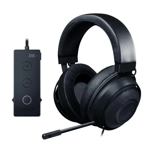 Razer Kraken Tournament Edition Wired Gaming Headset 50mm Drivers THX Spatial Audio USB Controller - RZ04-02051000-R3M1