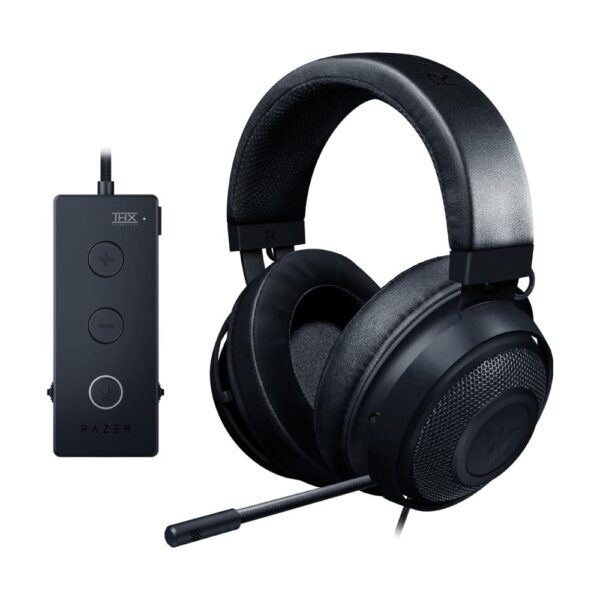 Razer Kraken Tournament Edition Wired Gaming Headset 50mm Drivers THX Spatial Audio USB Controller - RZ04-02051000-R3M1