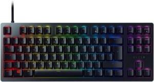 Razer Huntsman Tournament Edition 10-Keyless Optical Mechanical Gaming Keyboard Linear Optical Switches - RZ03-03080100-R3M1