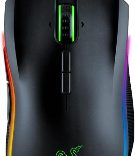 Razer Mamba Elite Ergonomic Gaming Mouse 16000 DPI 5G Optical Sensor 9 Programmable Buttons - RZ01-02560100-R3M1
