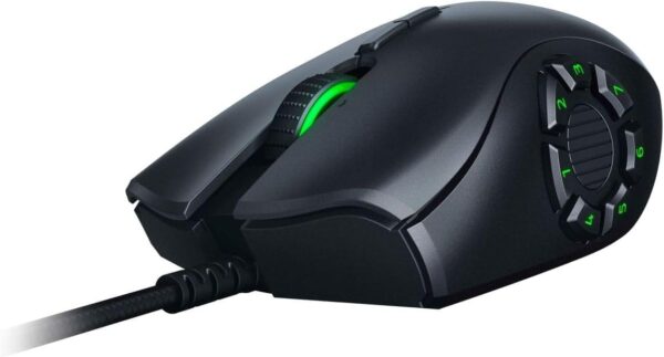 Razer Naga Trinity Modular MMO Gaming Mouse 16000 DPI 5G Optical Sensor Up to 19 Programmable Buttons - RZ01-02410100-R3M1