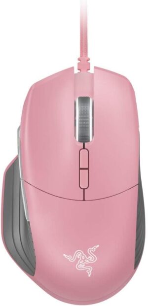 Razer Basilisk Quartz Ergonomic Gaming Mouse 16000 DPI 5G Optical Sensor 8 Programmable Buttons - RZ01-02330200-R3M1