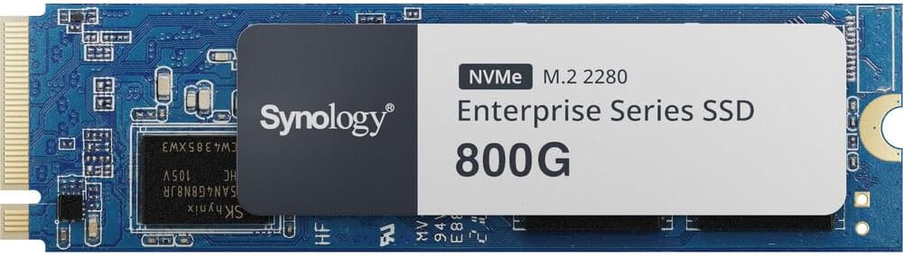 Synology SNV5420 Enterprise Series M.2 2280 NVMe SSD 800GB PCIe x4 – SY-SNV5420-800G...