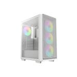 OCYPUS GAMMA C60 WH ARGB ATX PC Case with Mesh Front Panel and 4 ARGB Fans - GAMMA-C60-WHG400XX-GL