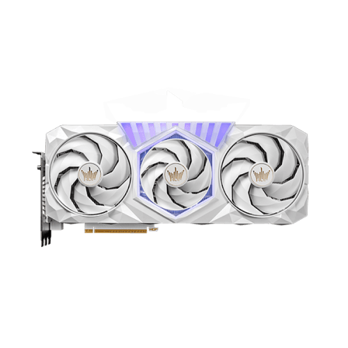 GALAX GeForce RTX 5080 HOF Gaming White Edition 16GB GDDR7 256-bit Graphics Card with 10752 CUDA Cores and DLSS 4 - 58NZN6MDDPFG