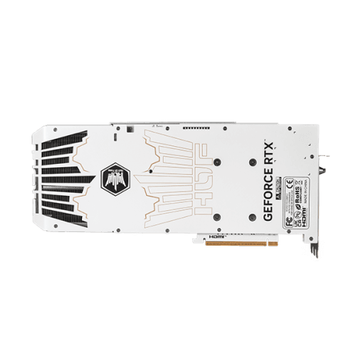 GALAX GeForce RTX 5080 HOF Gaming White Edition 16GB GDDR7 256-bit Graphics Card with 10752 CUDA Cores and DLSS 4 - 58NZN6MDDPFG