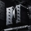 NOCTUA NH-D12L chromax.black 145mm Low-Profile CPU Cooler with NF-A12x25r PWM Fan - NH-D12L CH.BK