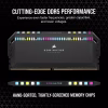 CORSAIR Dominator Platinum RGB 32GB (2x16GB) DDR5 6400MHz CL32 Desktop Memory Black - CMT32GX5M2B6400C32