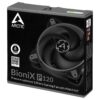 ARCTIC BioniX P120 120 mm Case Fan Fluid Dynamic Bearing Grey Single Fan - ACFAN00168A