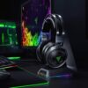 Razer Nari Ultimate Wireless Over-Ear Gaming Headset with HyperSense Haptics and THX Spatial Audio - RZ04-02670100-R3M1