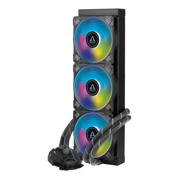 ARCTIC Liquid Freezer II 360 A-RGB All-in-One CPU Water Cooler with PWM Fans and Customizable LED Lighting - ACFRE00101A