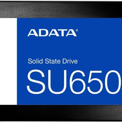 ADATA SU650 512GB SATAIII 3D NAND 2.5" SSD 520MB/s Read 450MB/s Write - AD-ASU650SS-512GT-R