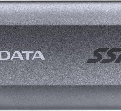 ADATA SE880 External SSD 1TB USB 3.2 Gen2 x2 Type-C Titanium Gray - AD-AELI-SE880-1TCGY
