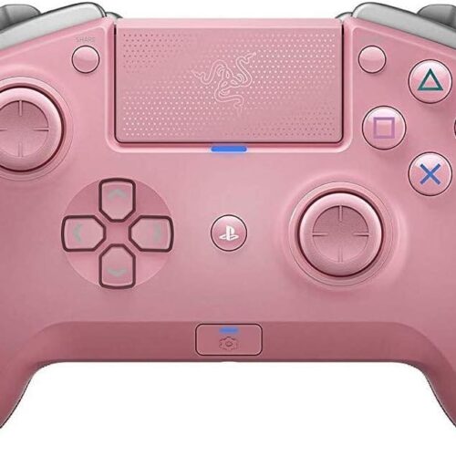 Razer Raiju Tournament Edition Quartz Pink Wireless Gaming Controller with Mecha-Tactile Buttons and Hair Trigger Mode - RZ06-02610200-R3A1